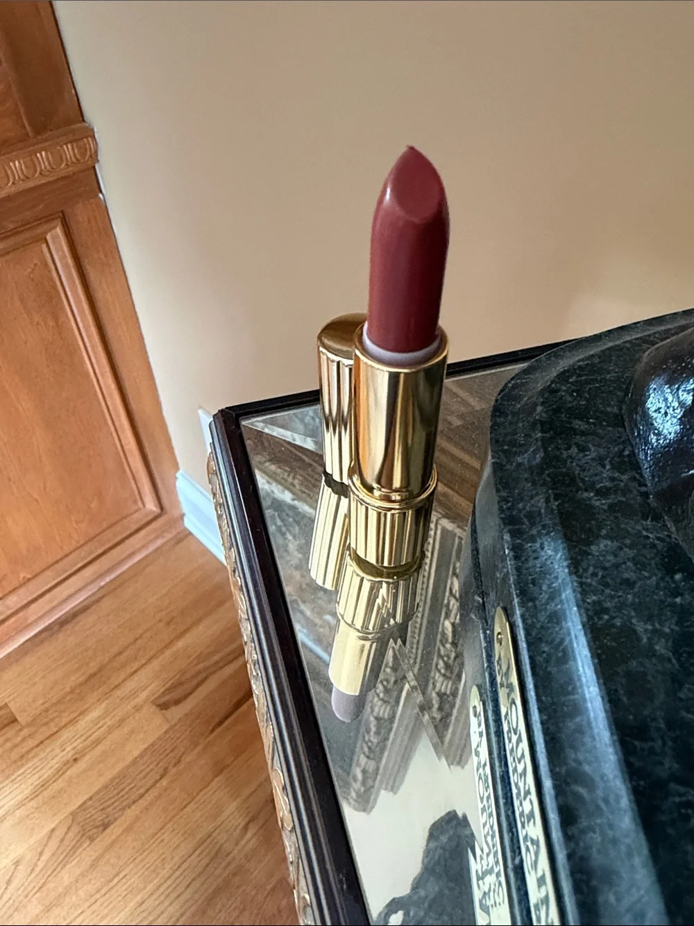 NWOTNeverUsedEstee Lauder SignatureHydra LustrelipstickCOPPER GLOW#27FullSizeUSA